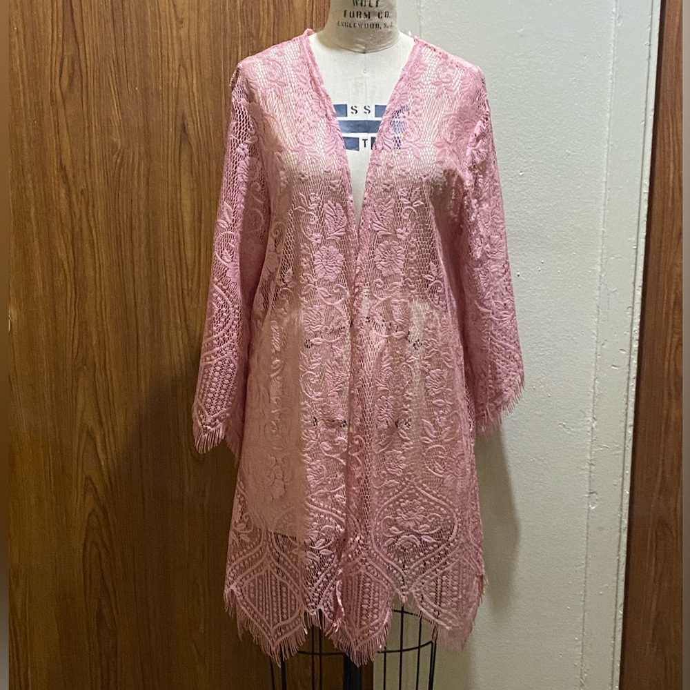 WALLFLOWER Swim Coverup o Shawl